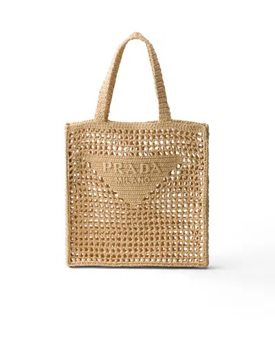 Prada Crochet Tote Bag