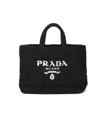 PRADA CROCHET TOTE BAG