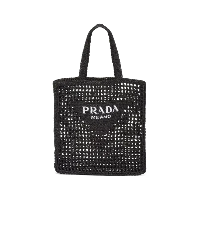 PRADA CROCHET TOTE BAG