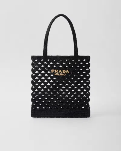 PRADA CROCHET TOTE BAG