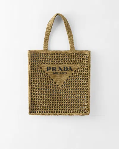 PRADA CROCHET TOTE BAG