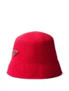 Prada Crocheted Bucket Hat