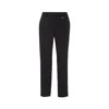 Prada Grain De Poudre Slim Trousers In Black