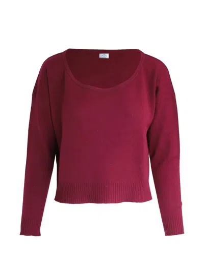 Pre-owned Prada Cropped Round-neck Top In Red