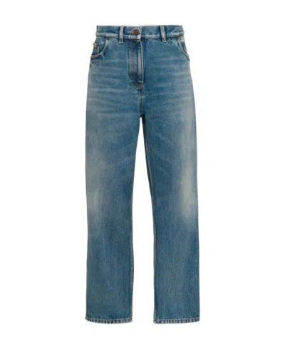 Prada Five-pocket-jeans Aus Denim In Blue