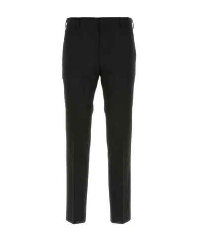 PRADA CROPPED TAILORED TROUSERS