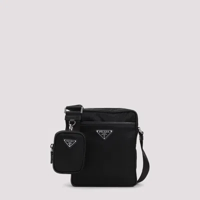 Prada Cross Body Bag In Black