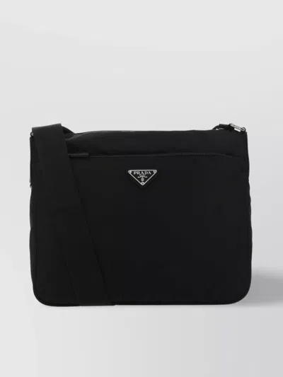 Prada Cross-body Bag With Adjustable Strap And Rectangular Shape