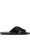 Prada Cross-strap Sandals
