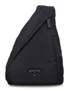 Prada Compact Crossbody Bag Adjustable Shoulder Strap In Pattern