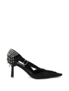 Prada Versatile Minimalist Stiletto Heels In Black