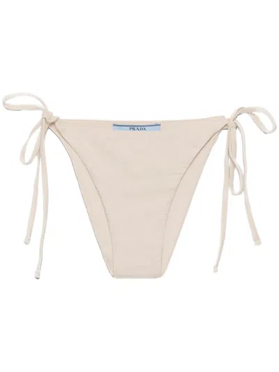 Prada Crystal-embellished Bikini Bottoms