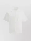 Prada Cuban Collar Striped Shirt