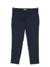 Prada Cuffed Pants In Blue