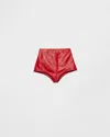 Prada Nappa Leather Culottes