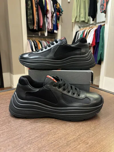 Pre-owned Prada Cup Sneakers Black