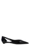 Prada Woman Black Flats In Black