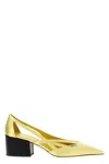 Prada 55 Satin Cut-out Pumps