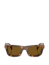 Prada D-frame Lens Sunglasses In Brown