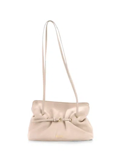 Pre-owned Prada Dada Nappa Leather Small Shoulder Bag In Neutral