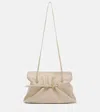 Prada Dada Small Leather Shoulder Bag In Neutral