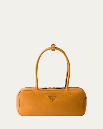 PRADA DAINO SOFT LEATHER SHOULDER BAG