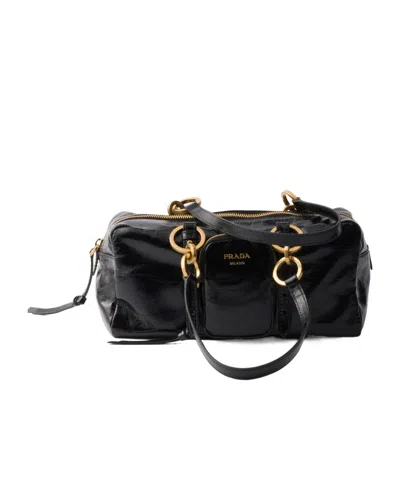 PRADA PRADA ZIP-UP MEDIUM TOTE BAG