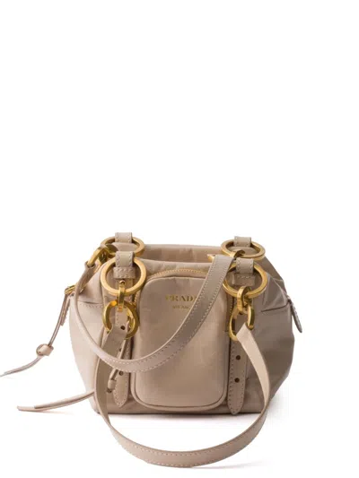 Prada Handbags. In Nude