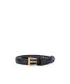 Prada Dark Belt In Black