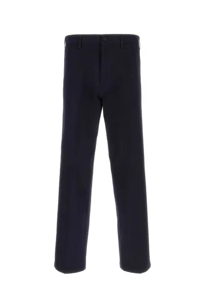 Prada Dark Blue Cotton Chino Pant