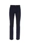 Prada Dark Blue Drill Chino Pant In Blue