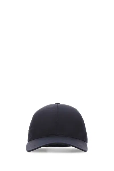 Prada Dark Blue Re-nylon Baseball Cap