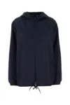Prada Women's Dark Re-nylon Jacket In Blu