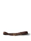 Prada Women Dark Brown Leather Belt, 30 Luxury Belts For Women Darveys In Dark Brown