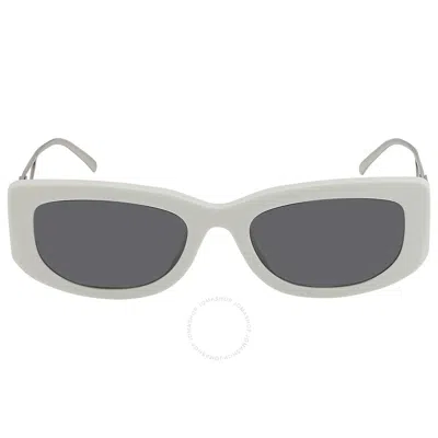 Prada Dark Gray Rectangular Ladies Sunglasses Pr 14ys 1425s0 53
