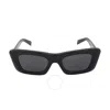 Prada Dark Grey Cat Eye Ladies Sunglasses Pr 13zs 1ab5s0 50 In Grey