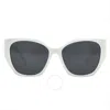 Prada Dark Grey Cat Eye Ladies Sunglasses Pr 19zsf 1425s0 56 In Grey