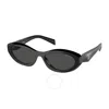 Prada Dark Grey Cat Eye Ladies Sunglasses Pr 26zs 16k08z 55