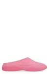 Prada Logo-debossed Slides In Pink
