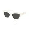 Prada Darl Grey Cat Eye Ladies Sunglasses Pr A09s 1425s0 53