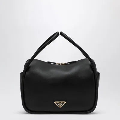 PRADA PRADA DARLING HANDBAG BLACK IN LEATHER
