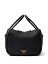 Prada Darling Handbag Black In Leather