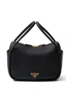 Prada Darling Handbag Black In Leather