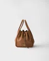 Prada Darling Leather Mini Bucket Bag