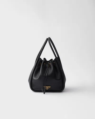 Prada Darling Leather Mini Bucket Bag