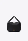 Prada Darling Leather Shoulder Bag In Black
