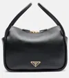 Prada Darling Handbag Black In Leather