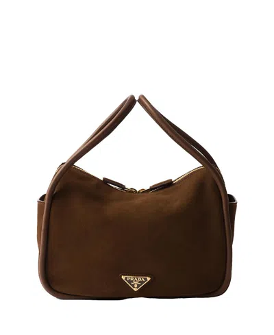 Prada Darling Suede Hand Bag