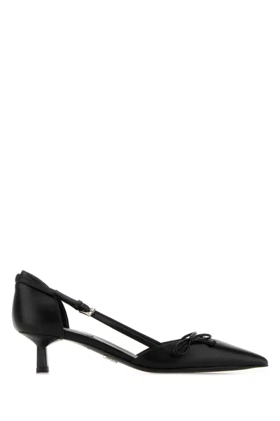 Prada Décolleté Heel In Black