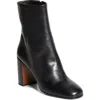 Prada 85 Leather Mid-calf Boots In Nero